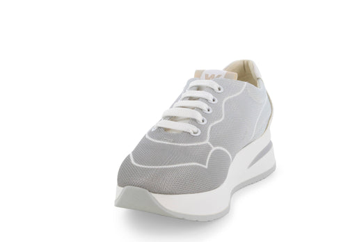 Melluso Donna Sneakers Pelle R20068D-227575 Grigio